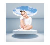 YKMYXZ Base de plataforma for tienda novias, pedestal exhibición redondo, elevadores for ropa/tienda , base for maniquí/zapato/bolso(40x50cm/15.7*19.6IN)