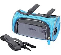 YKMYXZ Bolsa for Manillar de Bicicleta, Bolsa for la Cabeza Delantera del Coche, Bolsa for Manillar de Bicicleta, Bolsa for teléfono móvil, Equipo de conducción(Blue)