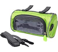 YKMYXZ Bolsa for Manillar de Bicicleta, Bolsa for la Cabeza Delantera del Coche, Bolsa for Manillar de Bicicleta, Bolsa for teléfono móvil, Equipo de conducción(Green)