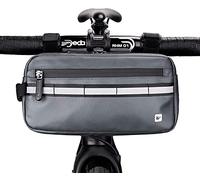 YKMYXZ Bolsa for Manillar de Bicicleta, Multifuncional, for el Manillar Delantero de la Bicicleta, for Ciclismo de Carretera, for el Tiempo Libre, riñonera, Bolso de Pecho y Hombro.(Grey)
