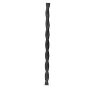 YKMYXZ, Cable eléctrico textil de 2 hilos de 0,75 mm for iluminación, cable vintage for lámpara colgante, cable de tela trenzado retro.(Grey,5meter 2 Core)