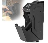 YKMYXZ, Caja de código Secreto for Armas, Dispositivo de Seguridad for Armas de Fuego, Cerradura de Seguridad de Acceso rápido, bóveda con Llave, Soporte for Pistola Debajo del Escritorio
