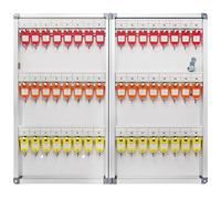 YKMYXZ, Caja de Llaves de Pared con 6 Opciones de Capacidad, Caja de Llaves de aleación de Aluminio for Montar en la Pared del hogar(48 Keys)