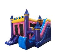 YKMYXZ, Castillo hinchable con soplador de aire, estacas y kit de reparación, fácil de configurar for fiestas