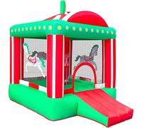 YKMYXZ, Castillo hinchable suave y seguro, casa de rebote inflable grande, casa de salto de Material grueso con soplador de tobogán, parques de jardín al aire libre