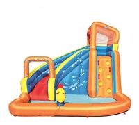 YKMYXZ， Castillo inflable sólido de seguridad, casa inflable de rebote for exteriores, parque infantil a gran escala, piscina de juguete inflable con tobogán acuático