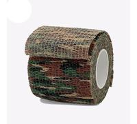 YKMYXZ, Cinta elástica de camuflaje de 4,8 m, autoadhesiva, for deportes, for rodillas, dedos y tobillos.(Dense camouflage,5cmx4.8m)