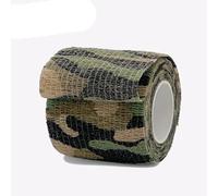 YKMYXZ, Cinta elástica de camuflaje de 4,8 m, autoadhesiva, for deportes, for rodillas, dedos y tobillos.(Wetland camouflage,5cmx4.8m)