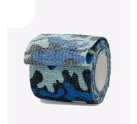 YKMYXZ, Cinta elástica de camuflaje de 4,8 m, autoadhesiva, for deportes, for rodillas, dedos y tobillos.(Marine camouflage,2.5cmx4.8m)
