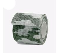 YKMYXZ, Cinta elástica de camuflaje de 4,8 m, autoadhesiva, for deportes, for rodillas, dedos y tobillos.(Snow camouflage,10cmx4.8m)