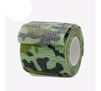 YKMYXZ, Cinta elástica de camuflaje de 4,8 m, autoadhesiva, for deportes, for rodillas, dedos y tobillos.(Land camouflage,2.5cmx4.8m)