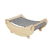 YKMYXZ estantes para Gatos, Cama Columpio for Gatos de Interior, Hamaca Suelo for, estantes Seguridad for, Asiento for montado en la Ventana Que Ahorra Espacio for Grandes(B)