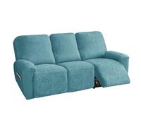 YKMYXZ， Fundas for sillón reclinable superelásticas, Fundas Ajustadas for sofá de 2 plazas, Color Azul, tamaño 1, 2, 3 o 4 plazas, Tela superelástica(Blue,2 Seats)
