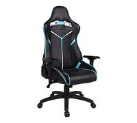 YKMYXZ, Gamichair - Silla de computadora con Respaldo Alto y Cuero sintético - Sillas ergonómicas for Gamers con Brazos Ajustables y Base de Metal Resistente for Gamers y oficinistas