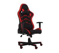 YKMYXZ, Gamichair, Silla ergonómica Grande y Alta for PC, Estilo Racial, con reposabrazos 3D, Almohada for la Cabeza y Soporte Lumbar, Silla de Oficina de Cuero sintético.