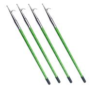 YKMYXZ, Ganchos de Agarre Verdes con Mango Antideslizante Negro, Herramienta de recuperación de Alcance for Carga Marina, Longitud de 3,2, 6,5 y 9,8 pies(Pack of 4,L 6.5ft/2m)
