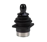 YKMYXZ, Joystick Hall de dos ejes SMC30B Joystick de control eléctrico basculante industrial de dos ejes Mango de aleación de aluminio Maniobra segura(Output USB2.0 HID)