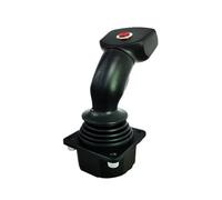 YKMYXZ, Joystick industrial SMC60A-1 for maquinaria de ingeniería, palanca de control maestro, balancín Hall de 2 ejes y 1 botón(Power Supply 12v Output 485)