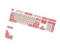 YKMYXZ, Juego de 122 Teclas for teclados mecánicos con inyección de Dos Colores, Altura OEM, diseño de Oso en Flor.