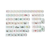 YKMYXZ, Juego de 134 Teclas con diseño de Pato frutal refrescante for teclados mecánicos e interruptores.