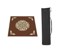 YKMYXZ, Mahjong table mat Tapetes for Juegos de Mesa, Engrosados con Bolsa de Almacenamiento, tapete Mahjong Antideslizante y con reducción de Ruido, for Juegos de Cartas de póquer, Juegos de Azulej