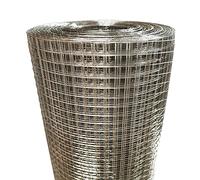 YKMYXZ, Malla de Alambre soldada de Acero Inoxidable 304 con Orificios Cuadrados de 18 mm, Rollo de Malla for cercas de jardín o Control de Animales.(1x12m)