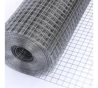 YKMYXZ, Malla de Alambre soldada de Acero Inoxidable 304 con Orificios Cuadrados de 18 mm, Rollo de Malla for cercas de jardín o Control de Animales.(1x2m)
