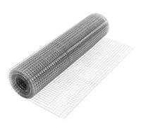 YKMYXZ, Malla metálica Resistente de Acero Inoxidable 304 con Agujeros Cuadrados de 1 Pulgada for gallineros, jaulas y huertos.(1x10m)