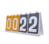 YKMYXZ Marcador Tablero de puntuación Mesa(Yellow Gray)
