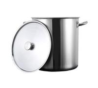 YKMYXZ Olla de Acero Inoxidable Gran Capacidad for cocinar, Fondo SafeComposite(16.5 litres)