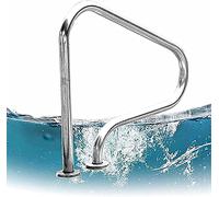 YKMYXZ, Pasamanos de piscina de acero inoxidable 304 con base de montaje rápido, pasamanos de seguridad for piscinas de alta capacidad de carga.