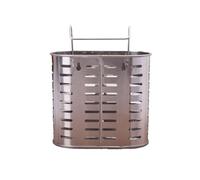 YKMYXZ, Porta cuchillos de acero inoxidable, soporte for cubiertos colgante, escurridor, cuchara, tenedor, palillos, cesta de almacenamiento.