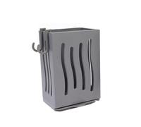 YKMYXZ, Porta cuchillos, porta cubiertos, escurridor de vajilla de cocina, cuchara, tenedor, palillos, cesta de almacenamiento, estante multifuncional(Gris)