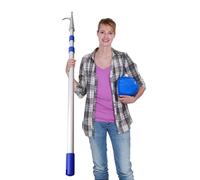 YKMYXZ, Poste de Barco Extensible con Gancho de 20 x 16 x 12 x 10 x 6 pies, Poste de atraque telescópico for Lago, Playa, Piscina(200cm (6' 7inch))