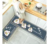 YKMYXZ Resistente al Aceite, tapetes de Cocina, alfombras Pasillo, for Oficina y Sala Estar(40x60 cm)