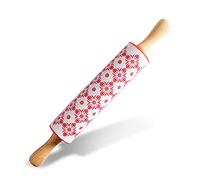 YKMYXZ， Rodillos de amasar antiadherentes con mango de madera, herramienta de cocina for hornear