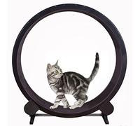 YKMYXZ, Rueda de Ejercicio for Gatos, Juguete Giratorio for Correr, Cinta de Correr silenciosa for Gatos con Pista Antideslizante, Funcionamiento Suave y Libre