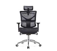 YKMYXZ, Silla ergonómica de Oficina for computadora, Silla Gamichair, cómoda for Sala de Estudio, Silla giratoria elevable, Respaldo Rojo(Black)