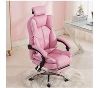 YKMYXZ, Silla Zero, Silla giratoria for Juegos, Silla Racichair con Respaldo Alto for Juegos de Oficina, Silla for PC con Soporte Lumbar Ajustable/Rosa(Pink)