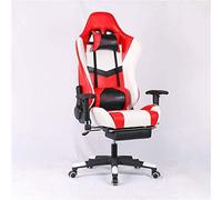 YKMYXZ, Sillas de Ordenador Gamichair Racioffice con Respaldo Alto, ergonómicas, Color Rojo, 70 x 70 x 127 cm(Red)