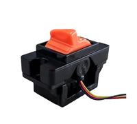 YKMYXZ, SMC102 Joystick Hall de un solo eje, negro, con varilla, manija industrial, control remoto de ingeniería, maniobra segura(A-d11=11th Gear,0 5V)