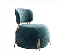 YKMYXZ sofá pequeño, muebles azules, sillón individual acolchado para la sala de estar, cómodo sofá con respaldo alto, muebles para sala de estar/dormitorio/habitación de invitados, silla de sofá