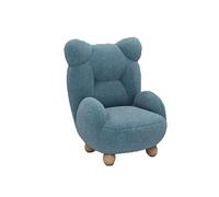 YKMYXZ sofá pequeño， Sillón Lazy de Color, Asiento Individual Lindo, Mini sofá de Oso for Apartamento pequeño, Adecuado for Dormitorio, Sala de Estar, balcón.(Blue)