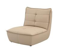 YKMYXZ sofá pequeño， Sofá Individual Perezoso nórdico, Tatami de Tela con tecnología de Color Crema, for Muebles de Dormitorio, Hotel, cafetería, decoración de Oficina