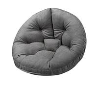 YKMYXZ sofá pequeño， Sofá Perezoso Gris, Tela de Lino, Puede Sentarse Y Acostarse, Adecuado for Dormitorio Y Sala de Estar.(A1)