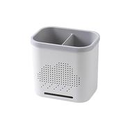 YKMYXZ, Soporte for cuchillos de cocina de doble capa, escurridor de palillos, jaula hueca, escurridor, estante de almacenamiento, organizador de vajilla, bloque de cuchillos(S)