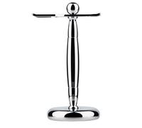 YKMYXZ, Soporte for maquinilla de afeitar Práctico soporte for brocha de afeitar de plata for hombres, soporte for brochas de afeitar de acero inoxidable a la moda, juego de regalo de viaje for el hog