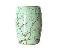 YKMYXZ Taburete de Tambor for decoración de jardín, Estilo Retro de cerámica esmaltada con Superficie, fácil de Limpiar, Adecuado for Patio
