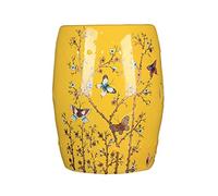 YKMYXZ Taburete Decorativo de cerámica for Tambor, Taburete for Cambiar Zapatos, Taburete Decorativo for jardín al Aire Libre, Utilizado en Jardines, terrazas, Patios Traseros, etc.