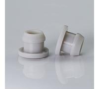 YKMYXZ, Tapones de goma de silicona de 1/5/10/20/24 piezas de 4,5 a 50,6 mm, tipo T, tapa de tapón de sellado (gris, 30 mm, 2 unidades)